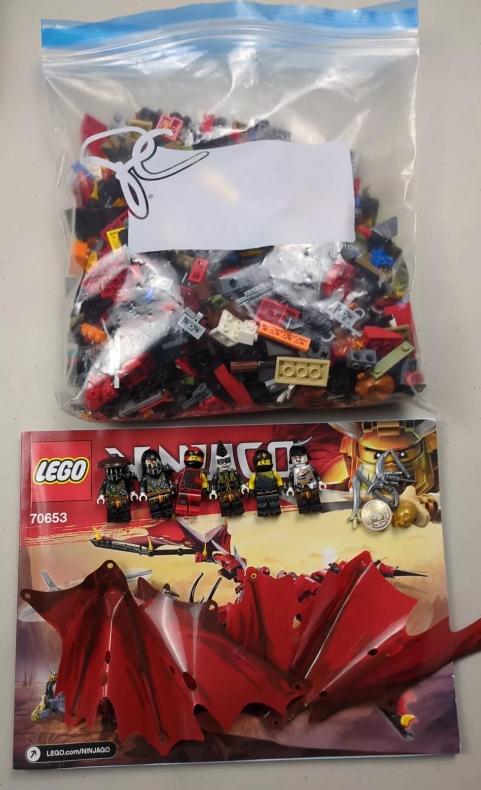 Lego ninjago shops usado