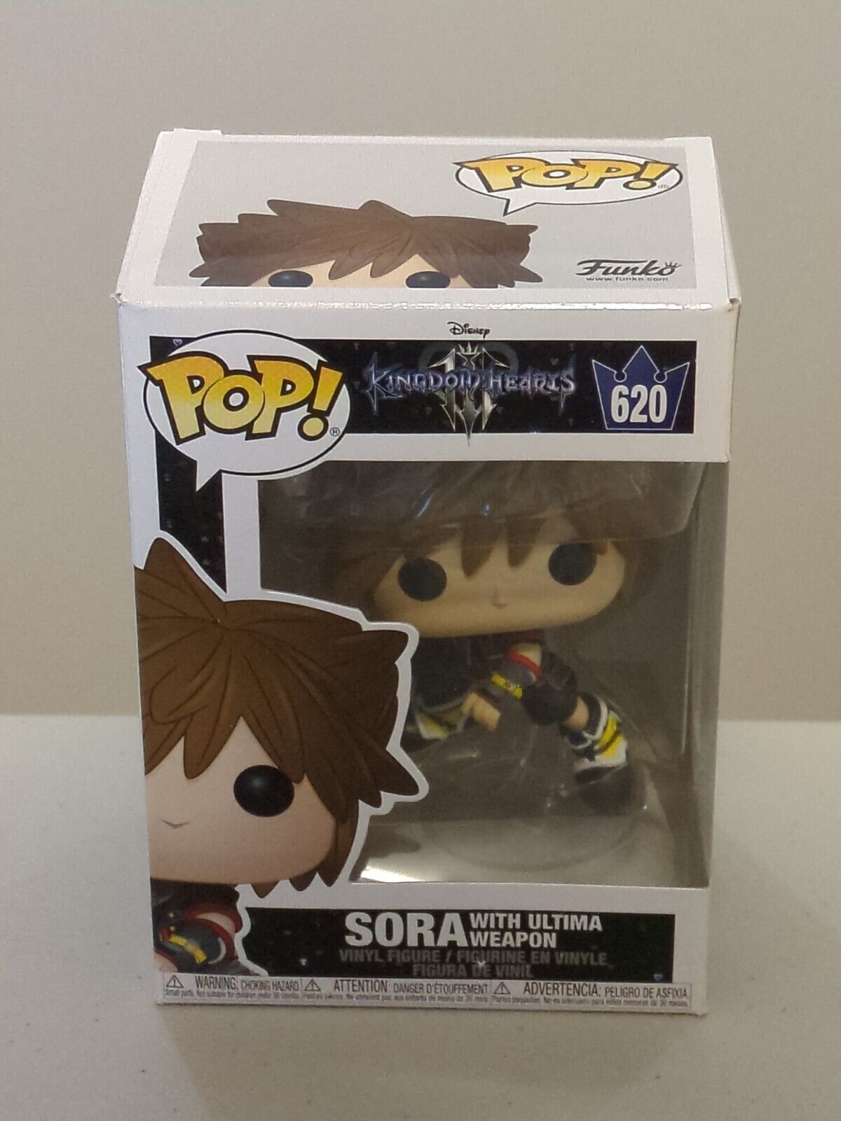 Funko Pop! Kingdom Hearts Sora With Ultima Weapon #620 Vinyl Figure