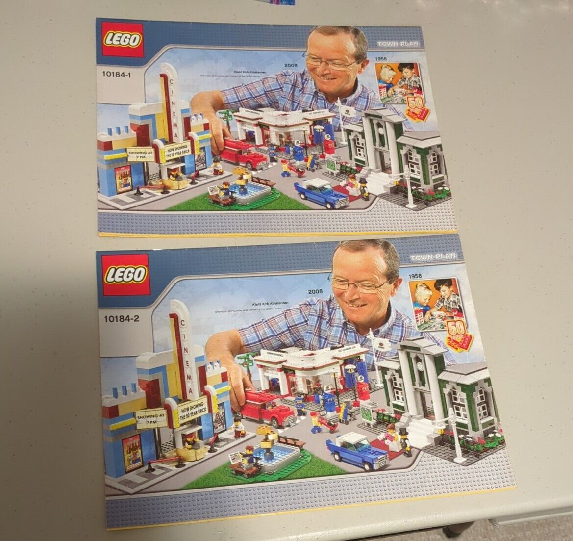 Lego Town: Town Plan: Town Plan 10184 Incomplete