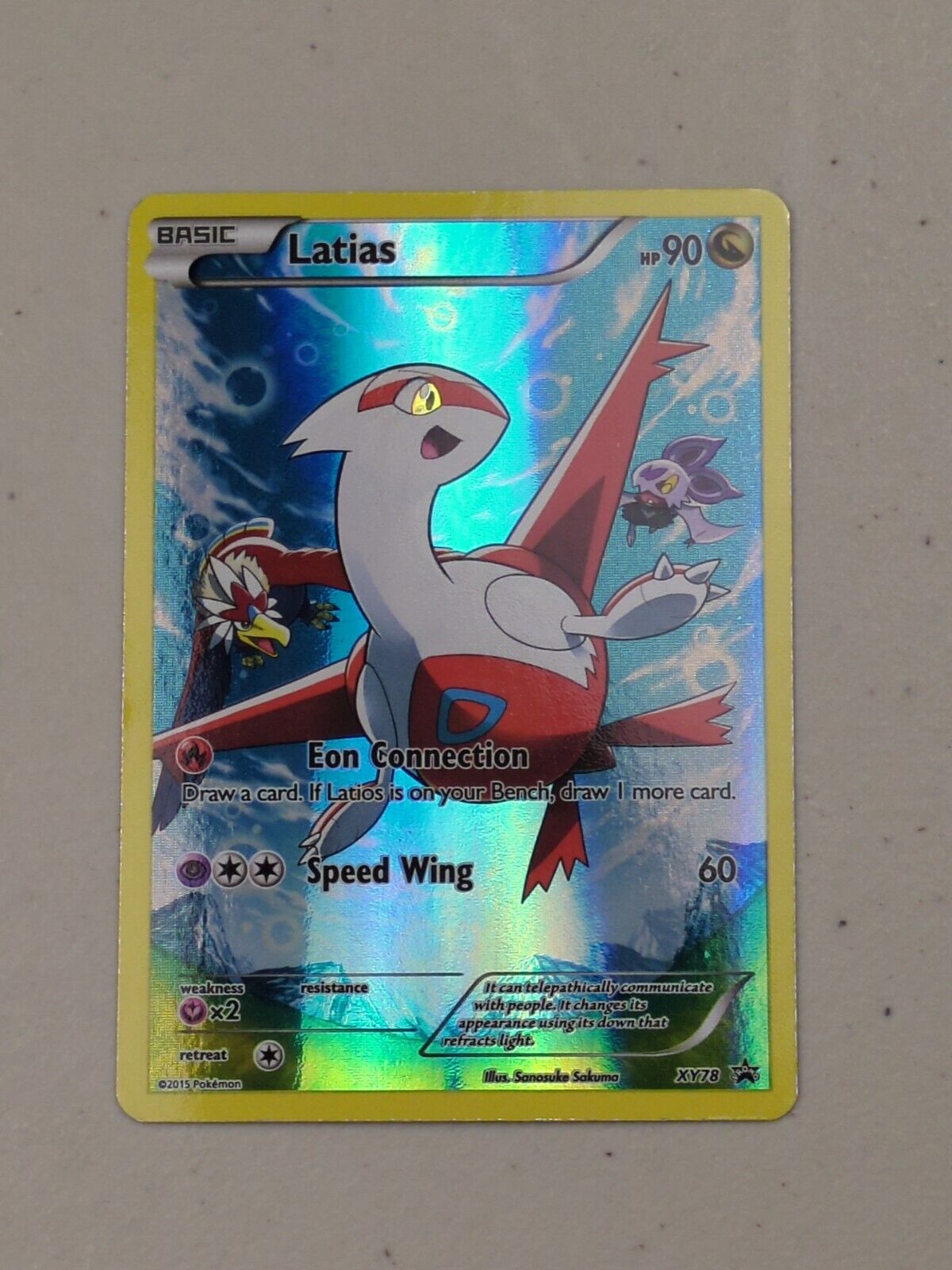 Latias - XY78 - Full Art Promo XY Promos - Pokemon Card - LP