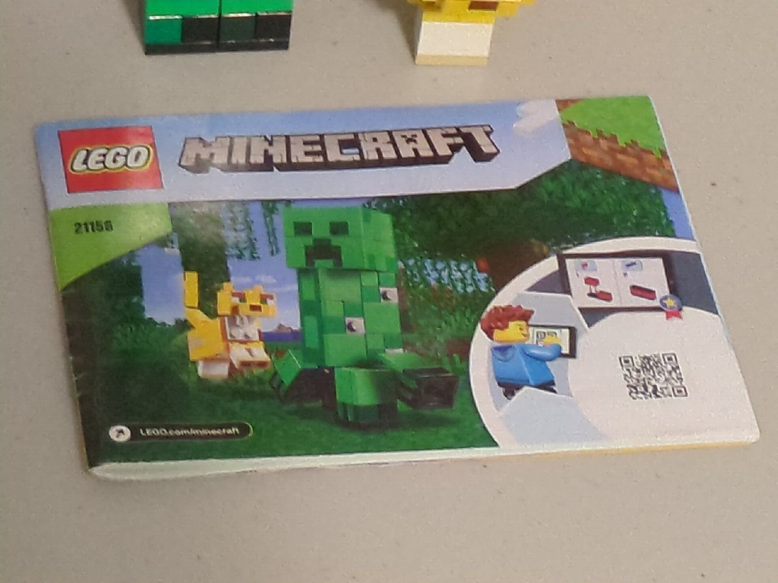 Lego Minecraft: BigFig Series 2: BigFig Creeper and Ocelot 21156