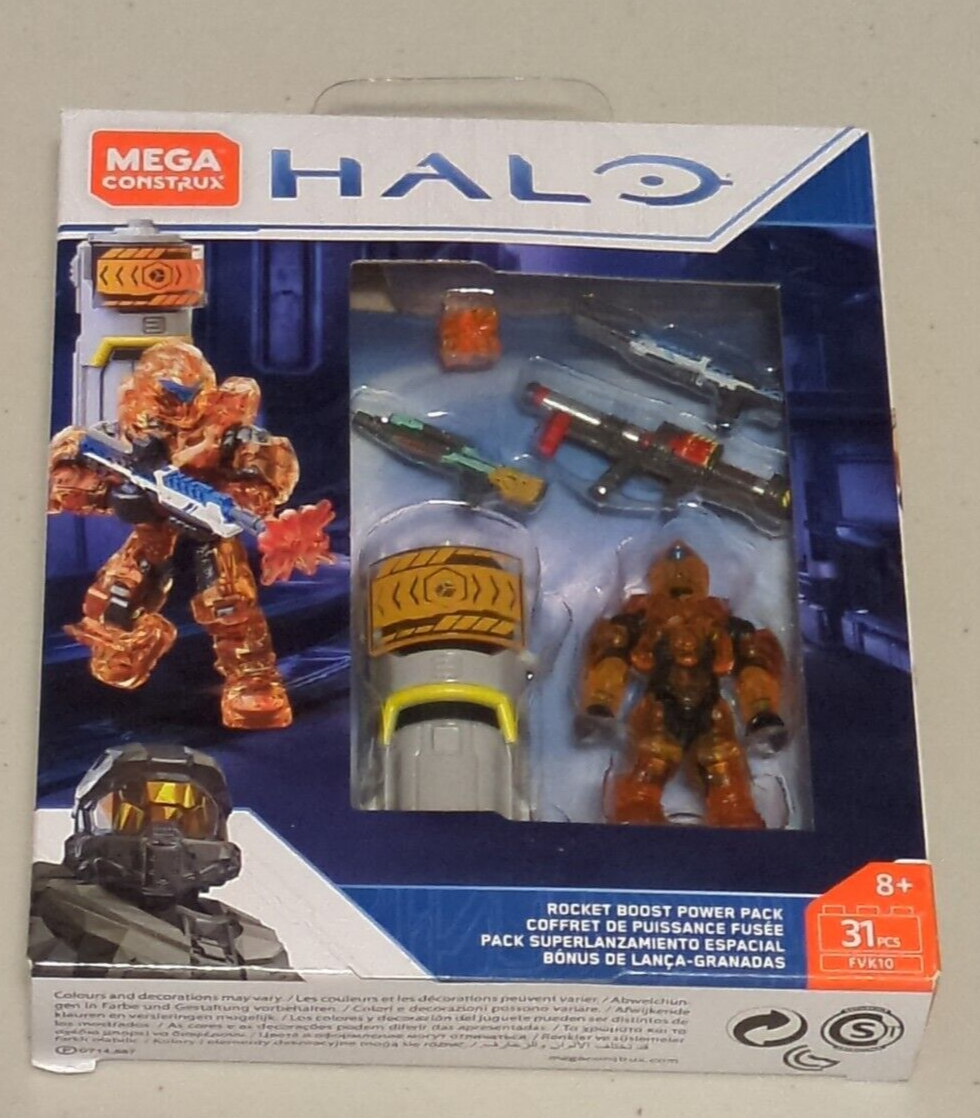 Mega Construx Halo Power Pack & Armor Pack FPJ24, FMM83, FVK10, FPJ25, GCM31