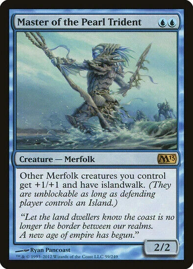 MTG: Magic The Gathering: 2013 Core Set: Master of the Pearl Trident - Near Mint