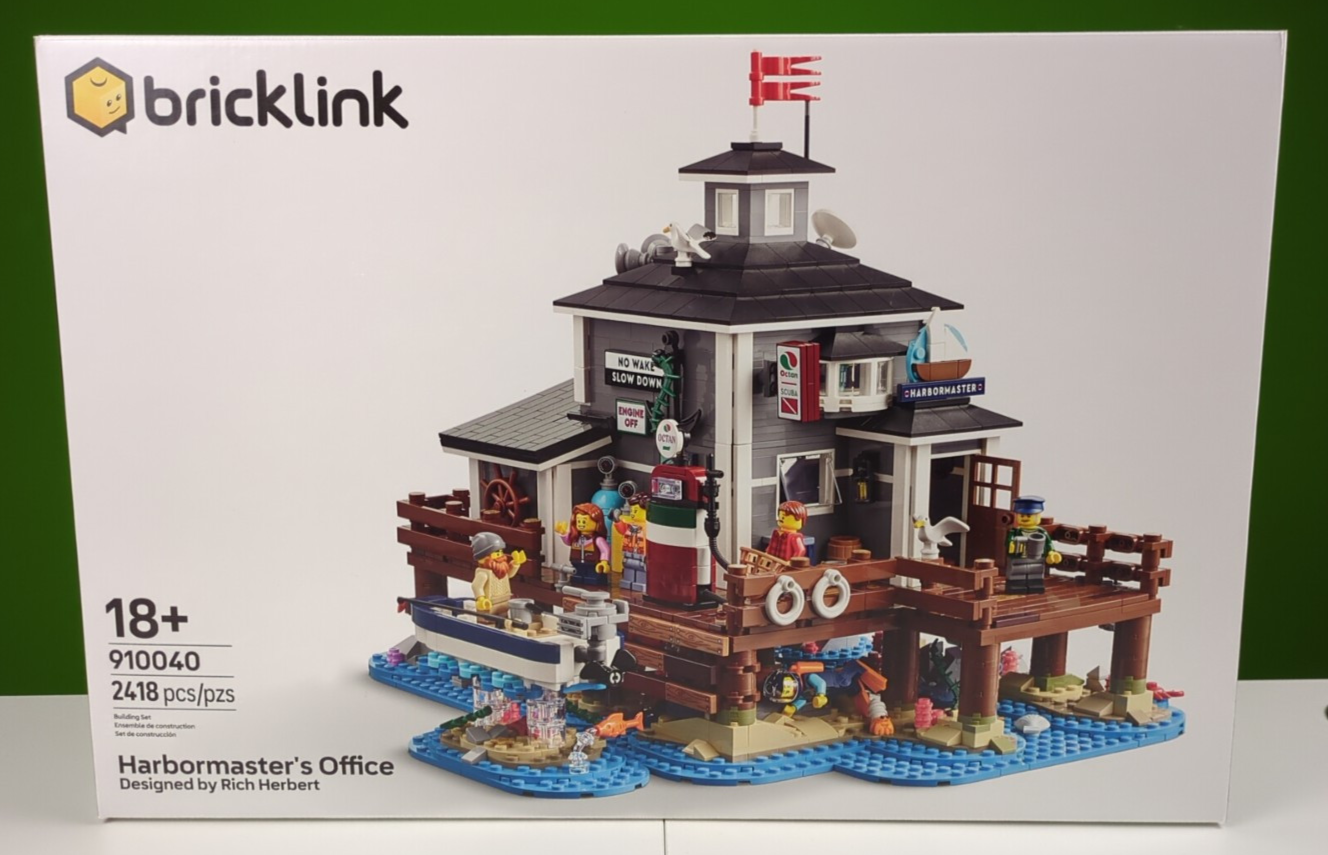 Lego BrickLink Designer Program: Harbormaster's Office 910040 BRAND NEW!