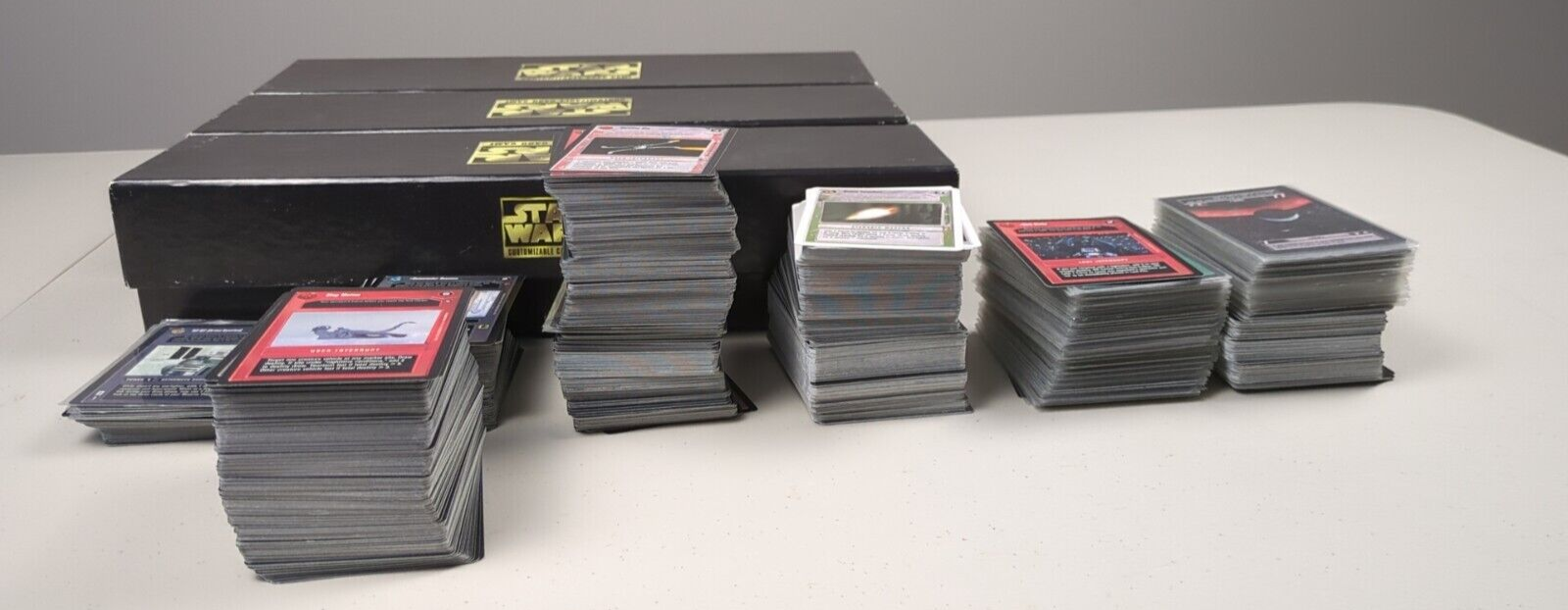 Star Wars Customizable Card Game (SWCCG) - Decipher Lot of 5,000 Cards