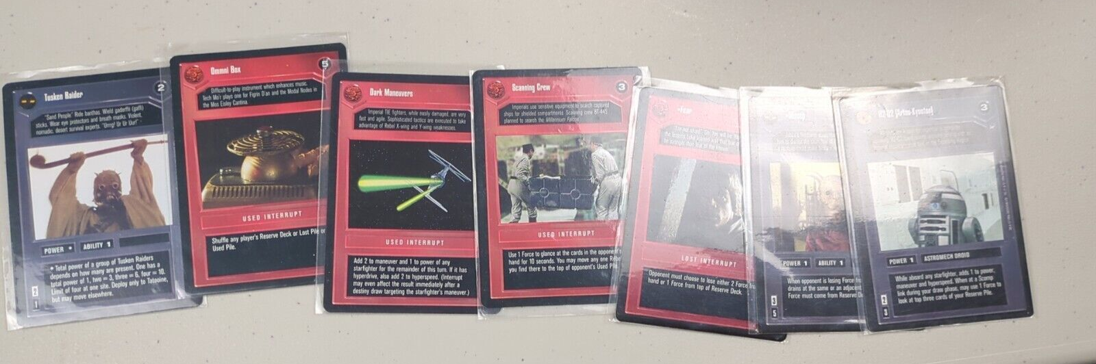 Star Wars Customizable Card Game (SWCCG) - Decipher Lot of 5,000 Cards