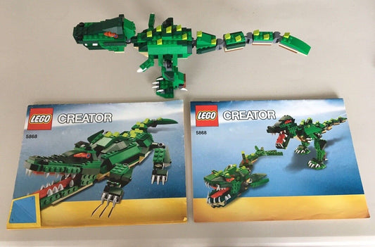 Lego Creator Ferocious Creatures 5868 - Complete w/ Instructions