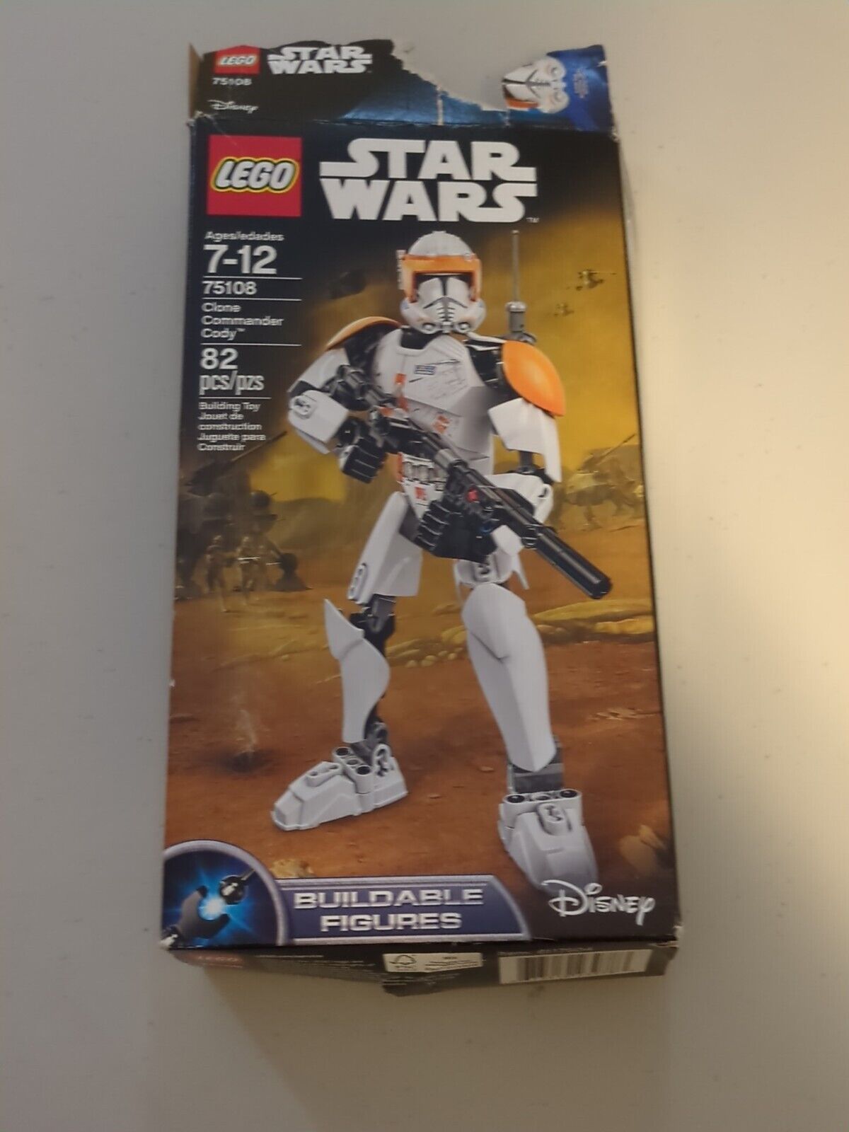 Lego Star Wars Clone Commander Cody 75108 - Complete w/ Box & Instructions