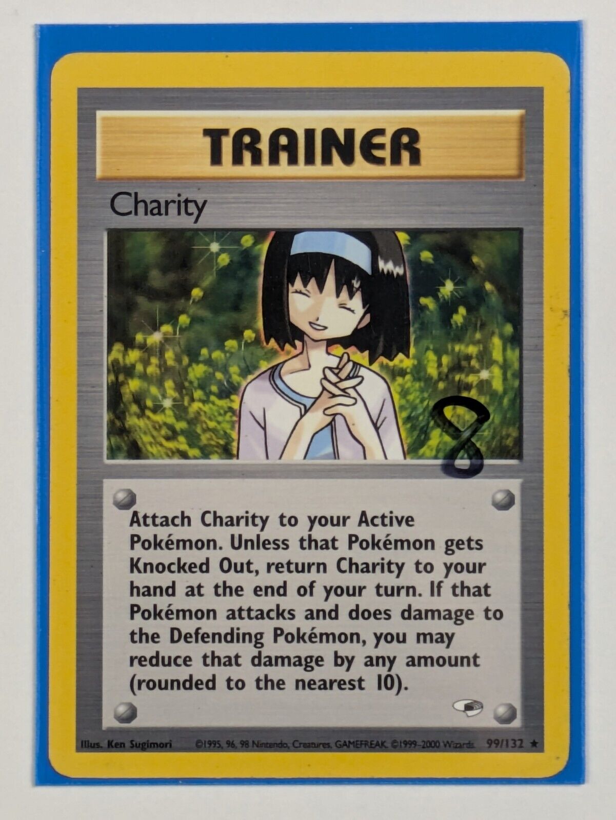 Charity - 99/132 - Rare Unlimited Gym Heroes - Pokemon Card - NM