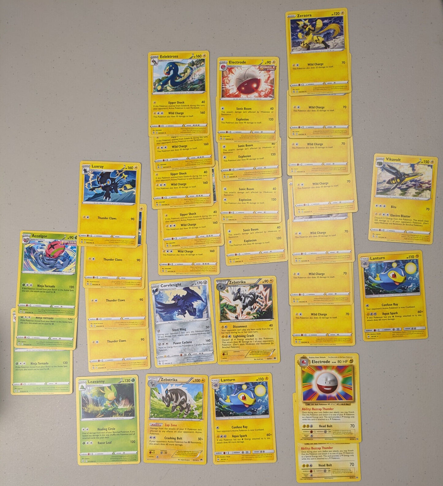 300+ Pokemon Rare, Uncommon, Common Cards Bundle DEAL!