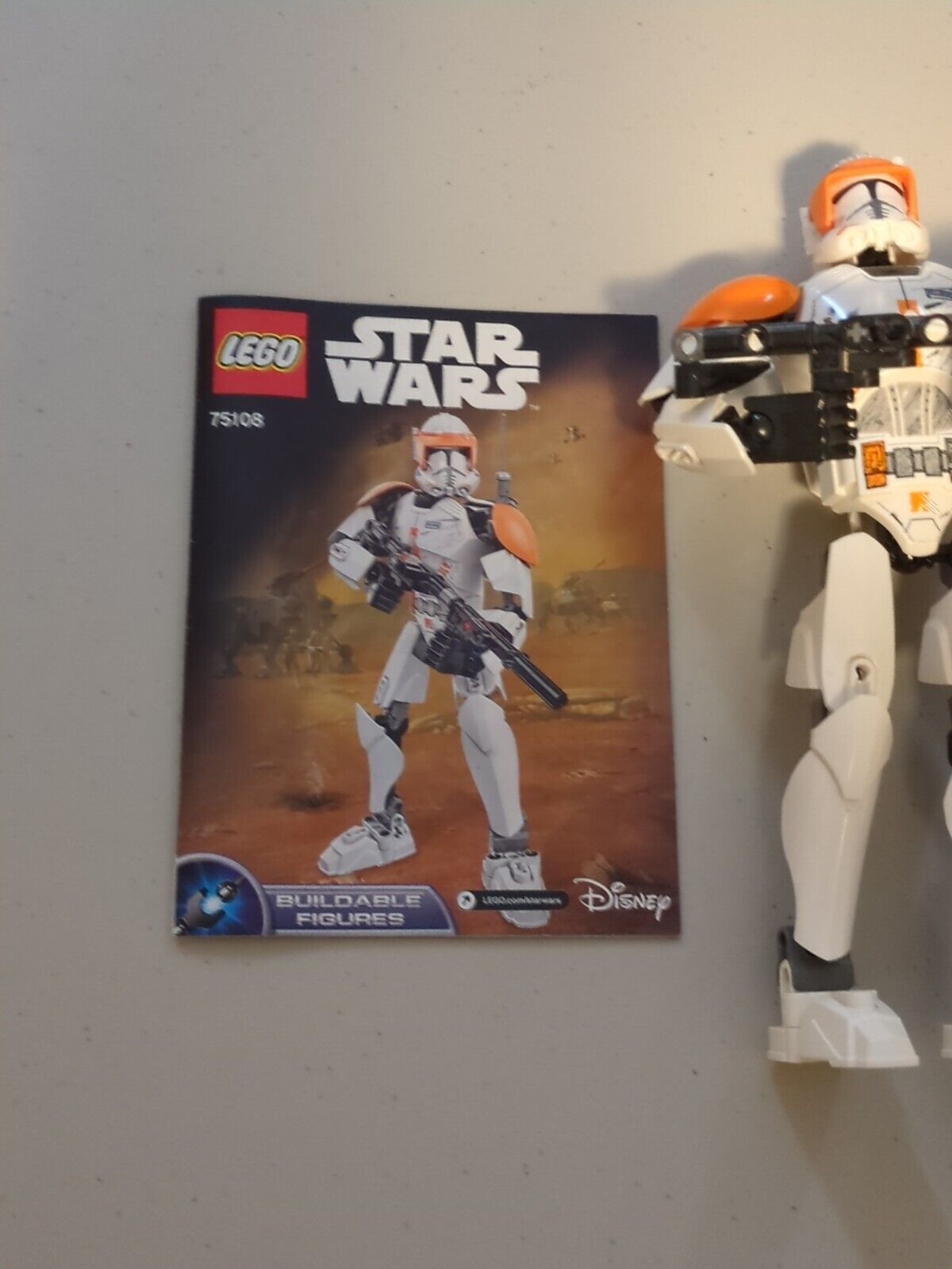 Lego Star Wars Clone Commander Cody 75108 - Complete w/ Box & Instructions