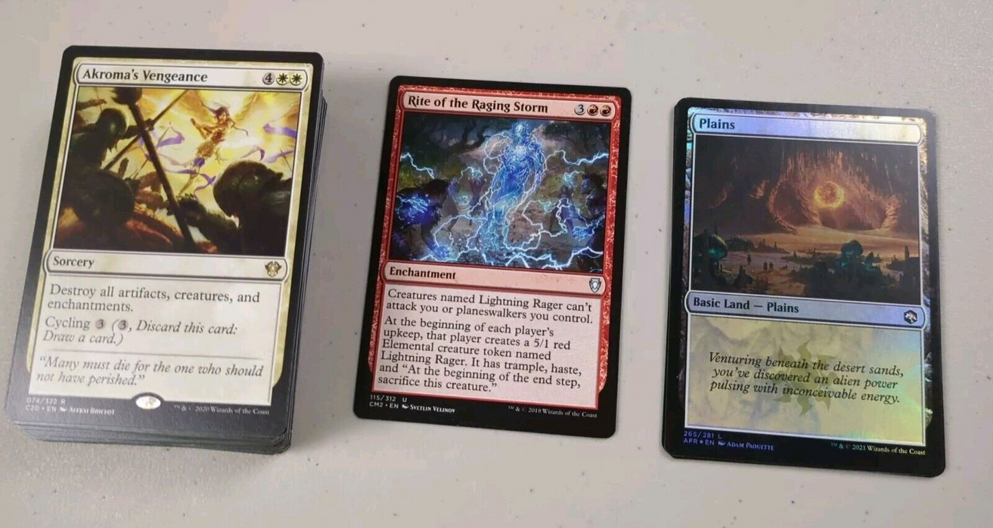 75+ Magic the Gathering Rares, Uncommons, Commons Bundle DEAL!