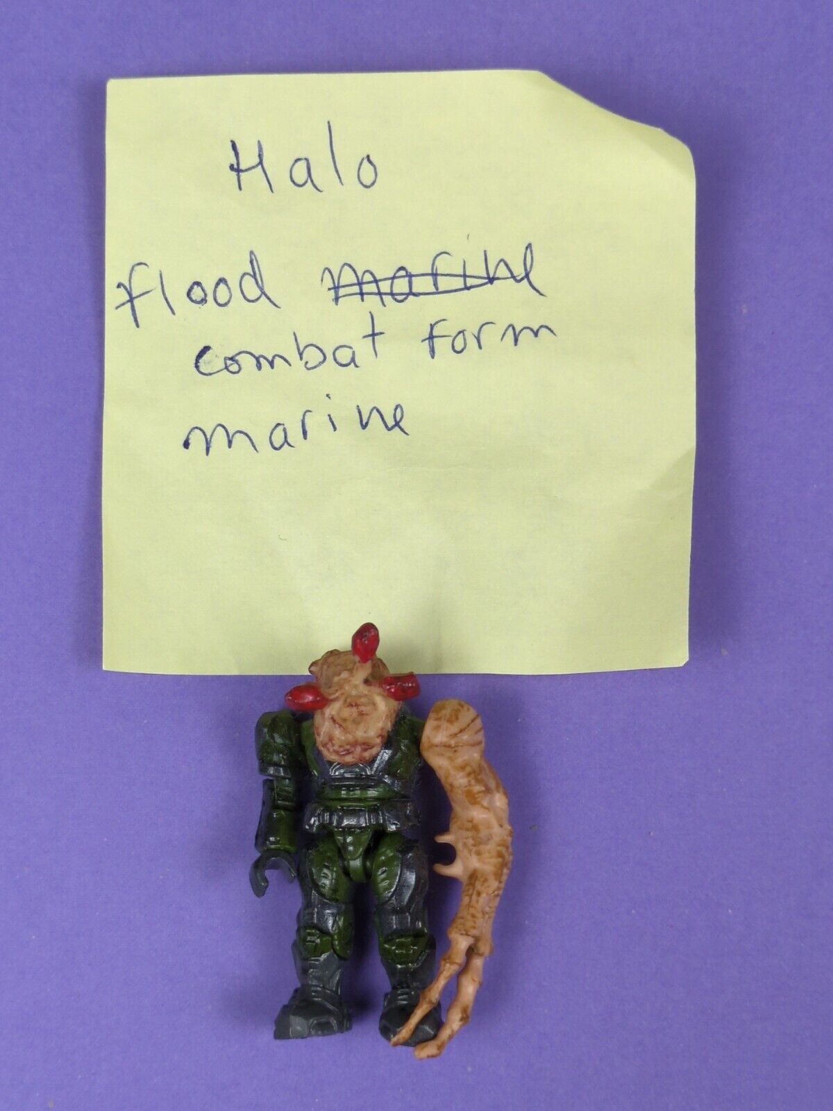 HALO Mega Bloks Construx UNSC Flood Marine Version 1 Series 7