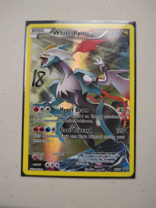 White Kyurem - XY81 - Promo XY Black Star Promos Set - Pokemon Card - NM