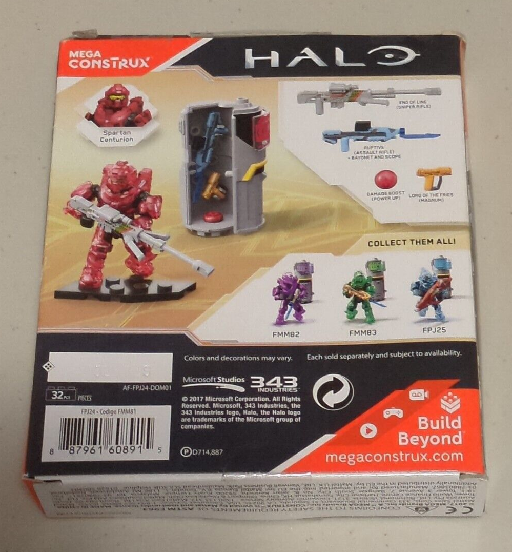 Mega Construx Halo Power Pack & Armor Pack FPJ24, FMM83, FVK10, FPJ25, GCM31