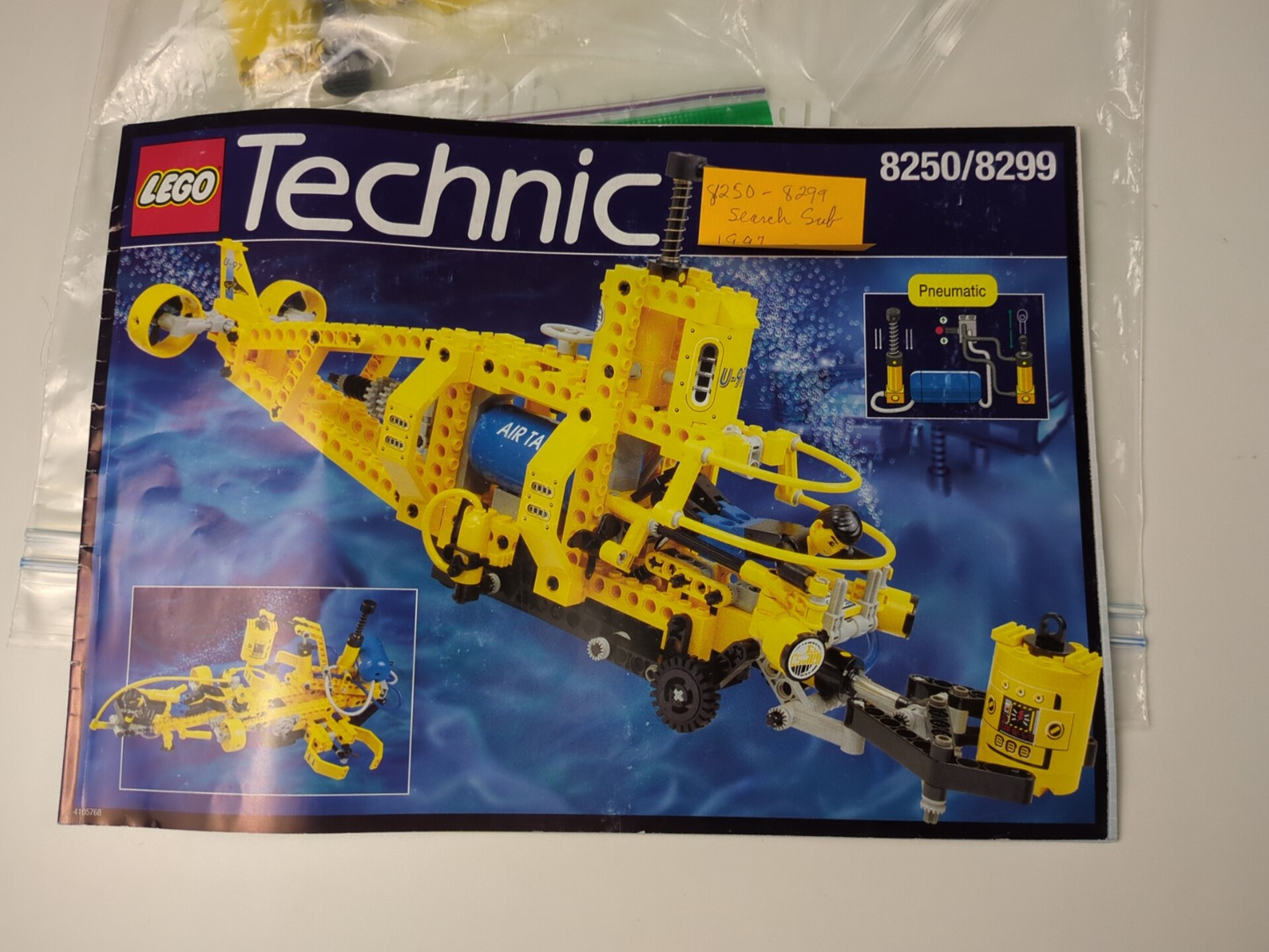 Lego Technic: Model: Harbor: Search Sub Set 8250-8299 w/ Instructions