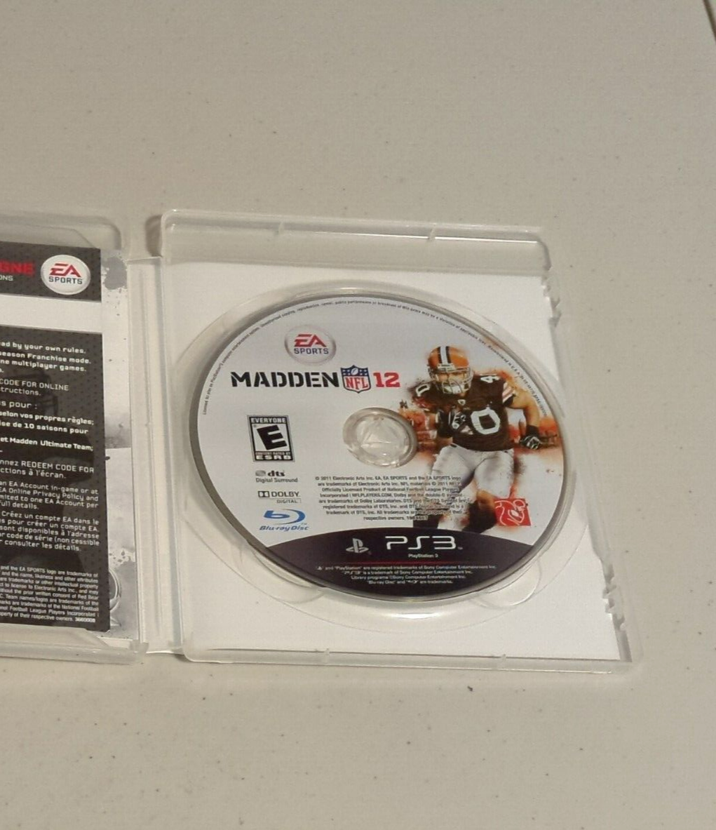 Madden NFL 12 (Sony PlayStation 3, PS3, 2011)