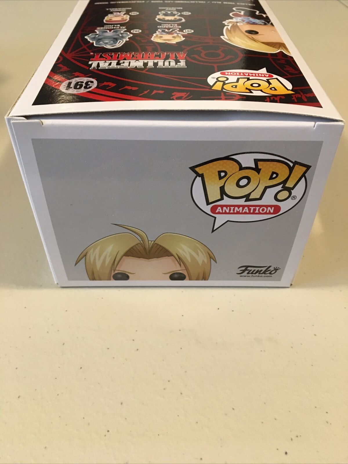 **BRAND NEW** FUNKO POP Fullmetal Alchemist: Edward Elric #391 **FAST SHIPPING**