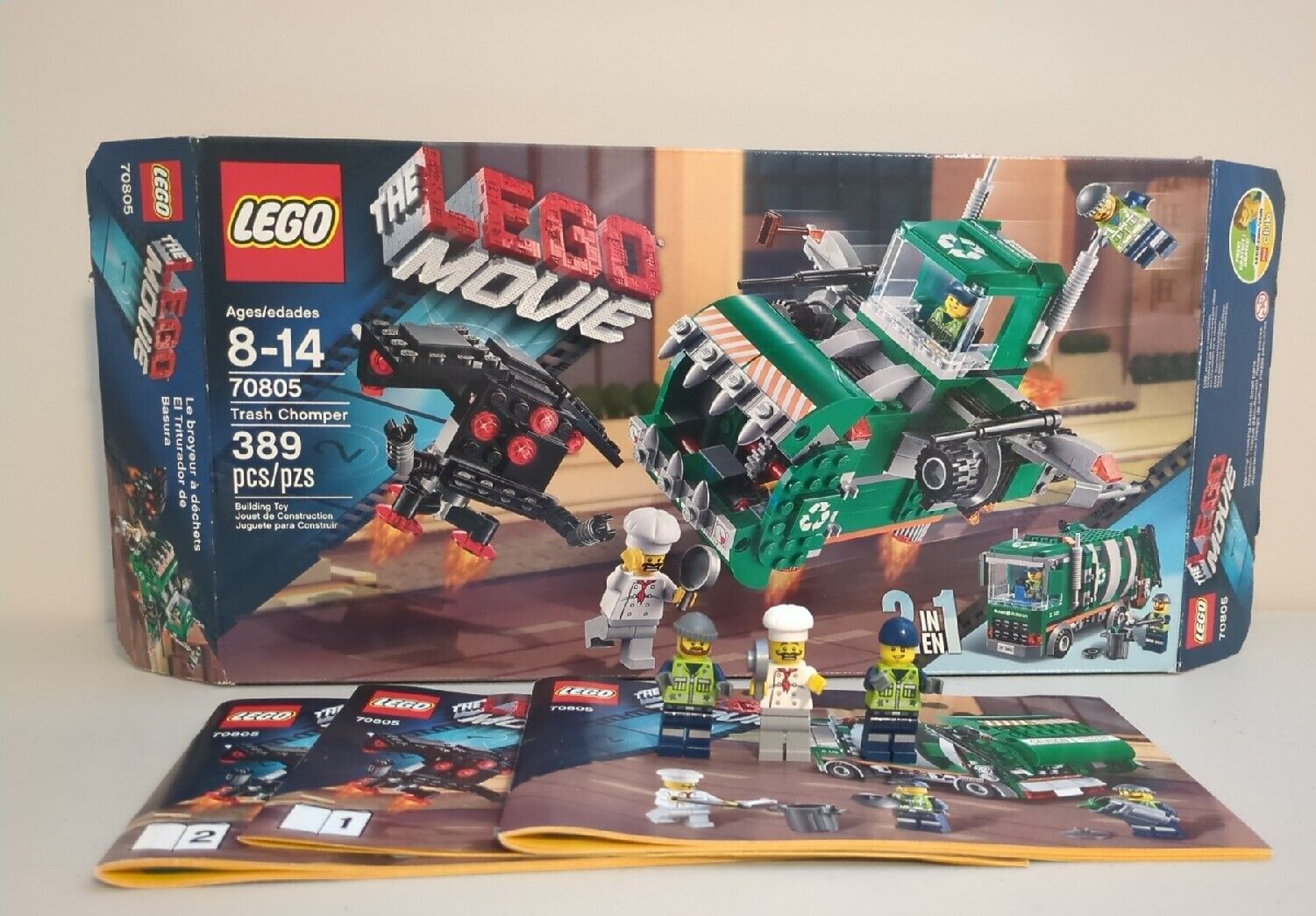 Lego The LEGO Movie: Trash Chomper 70805 - 99%-100% Complete