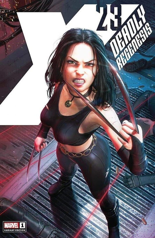 X-23 DEADLY REGENESIS #1 TIAGO DaSILVA LTD 400 COA