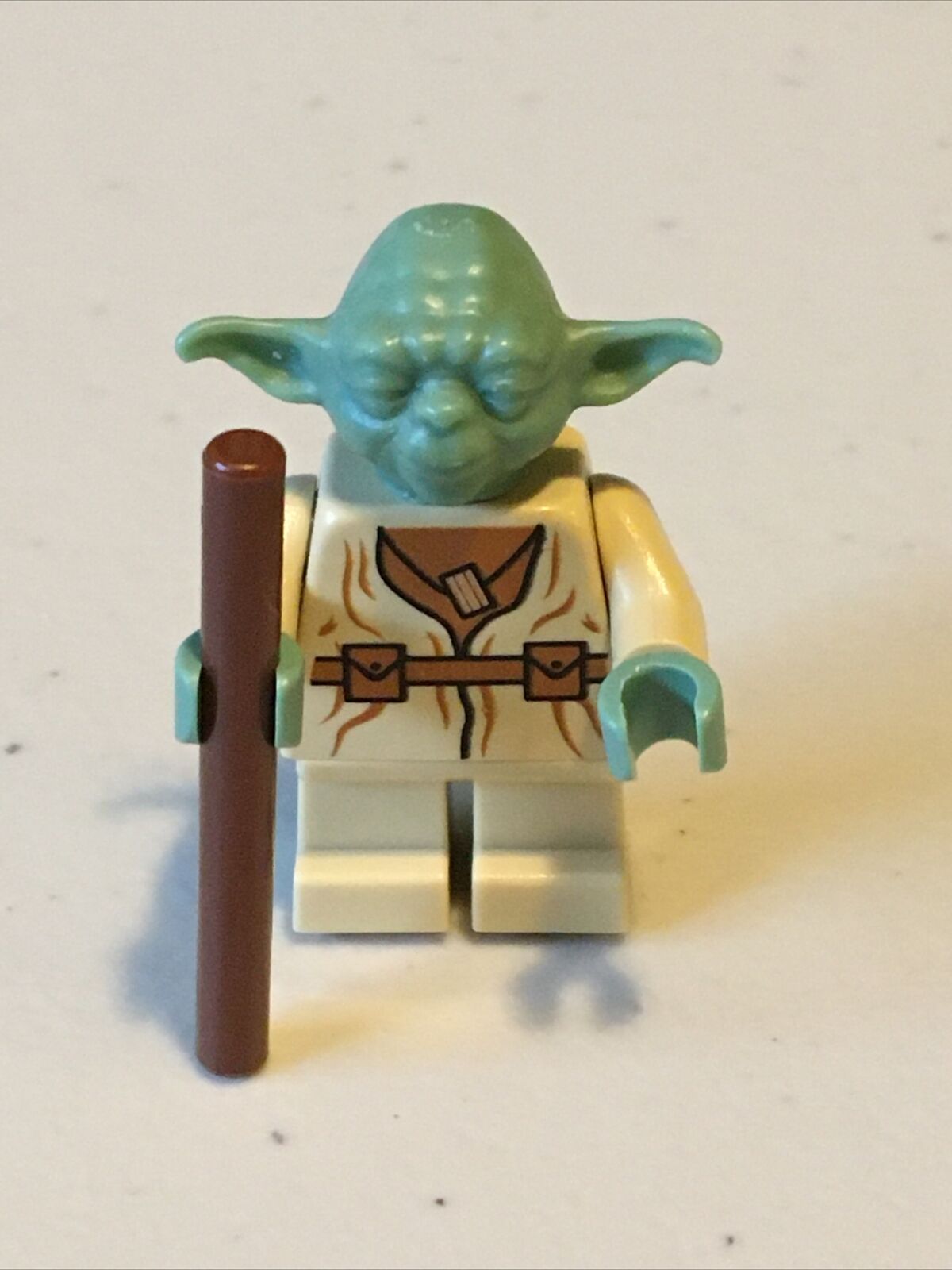 LEGO Star Wars 2002 Yoda sw0051 **MISPRINT** Check the Left Compared to Right