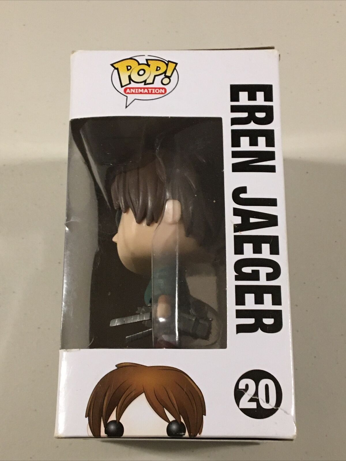 Attack on Titan Anime: Eren Jaeger Funko Pop #20 NIB