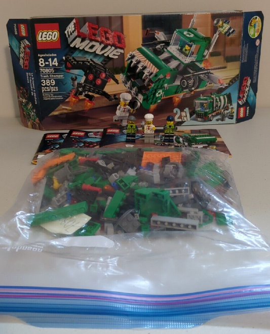 Lego The LEGO Movie: Trash Chomper 70805 - 99%-100% Complete