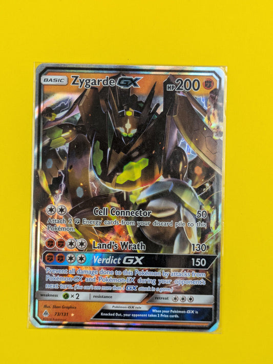 Zygarde GX - 73/131 - Ultra Rare Forbidden Light - Pokemon Card - NM