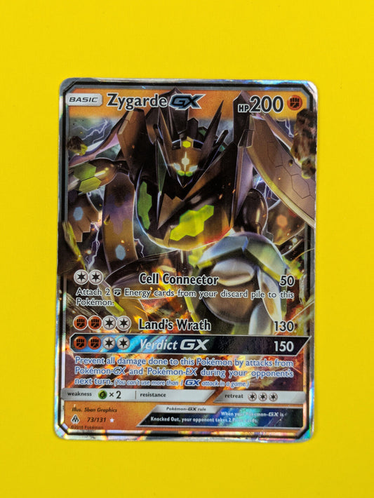 Zygarde GX - 73/131 - Ultra Rare Forbidden Light - Pokemon Card - MP