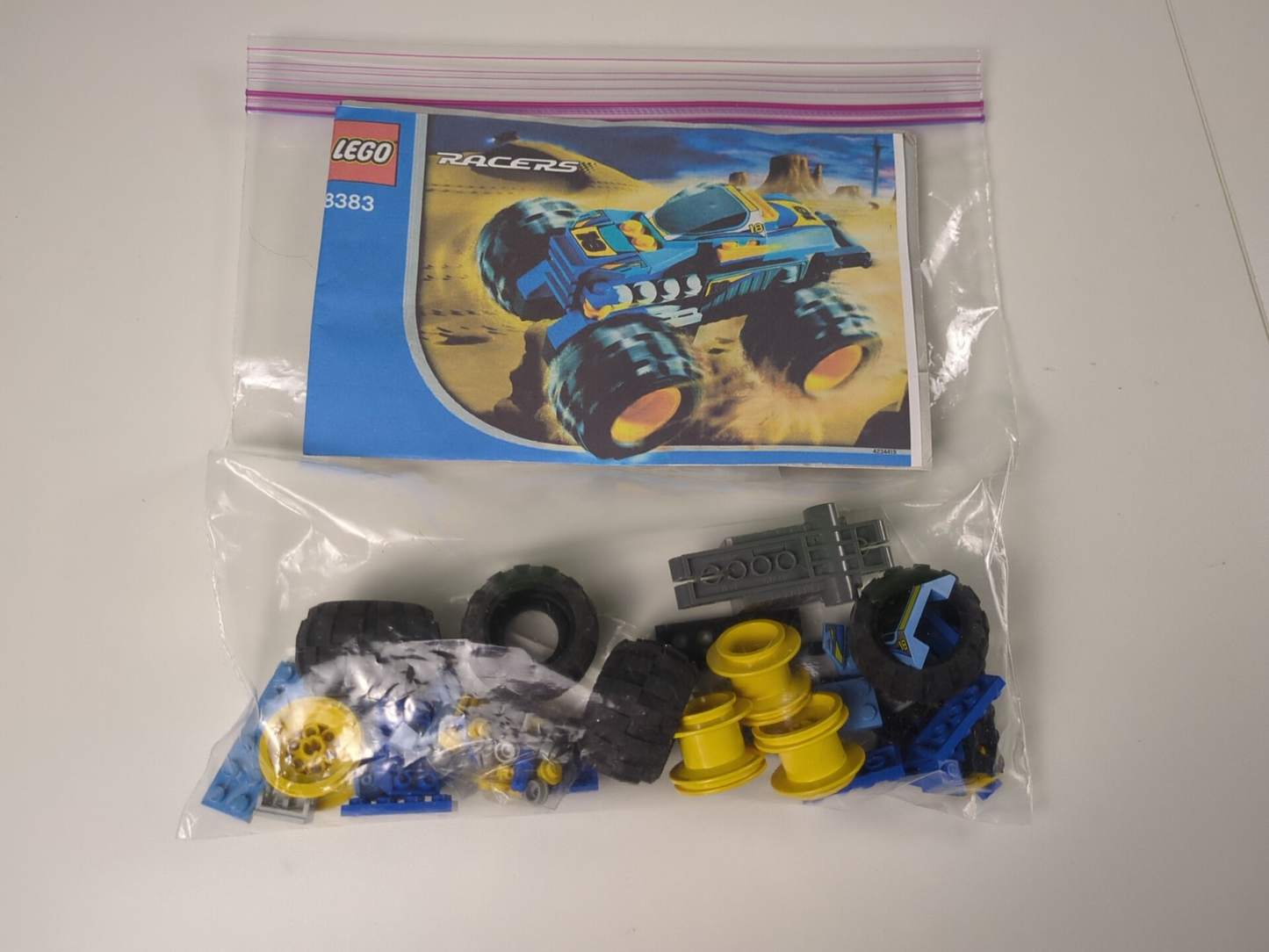 Lego Racers: Power Racers: Nitro Terminator Set 8383 - w/ Instruction