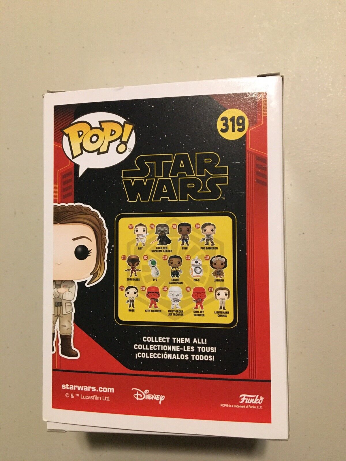 Star Wars Lieutenant Connix #319 - Funko Pop NEW!