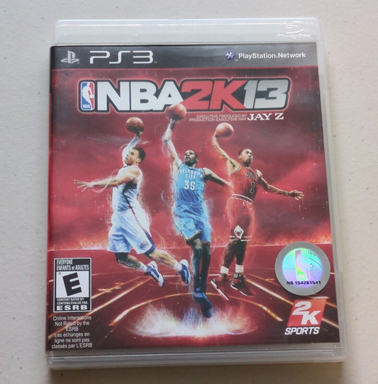 NBA 2K13 (Playstation 3, 2012) PS3 CIB