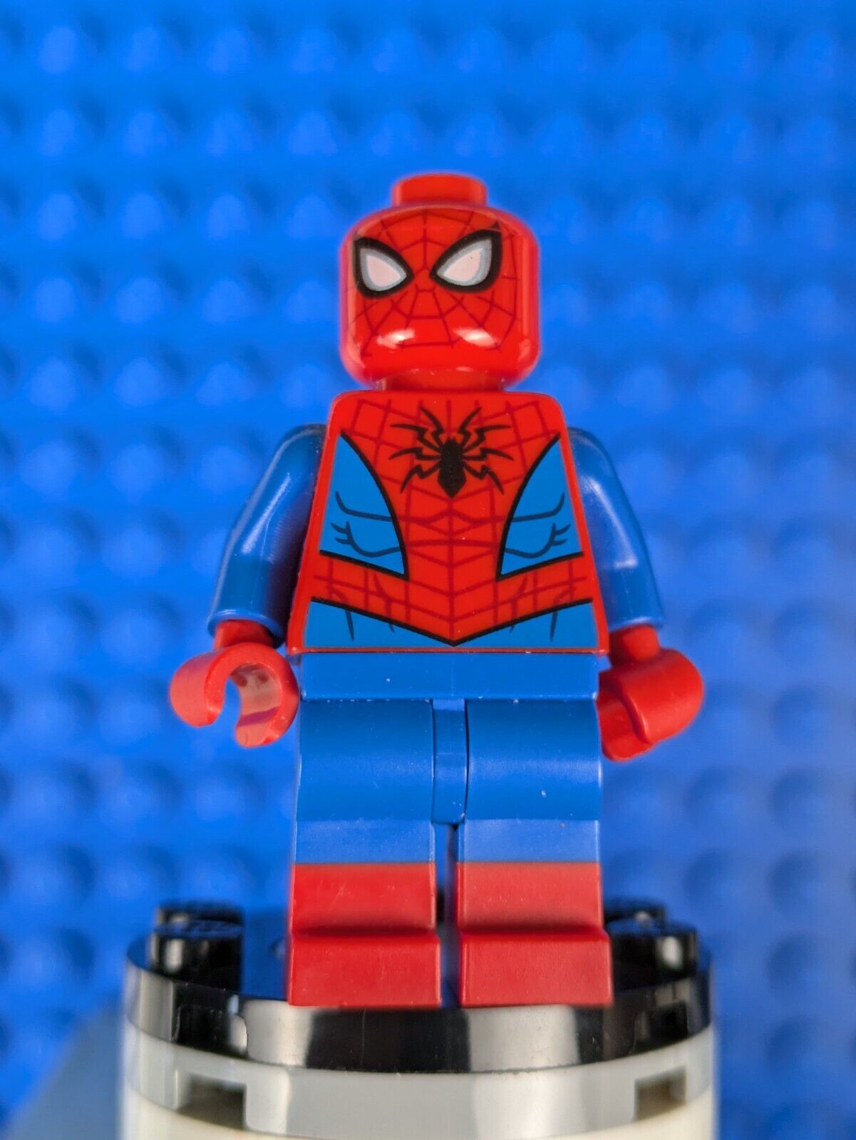 Lego Super Heroes: Spider-Man - Metallic Light Blue Eye sh0536 Sets 76115, 76151