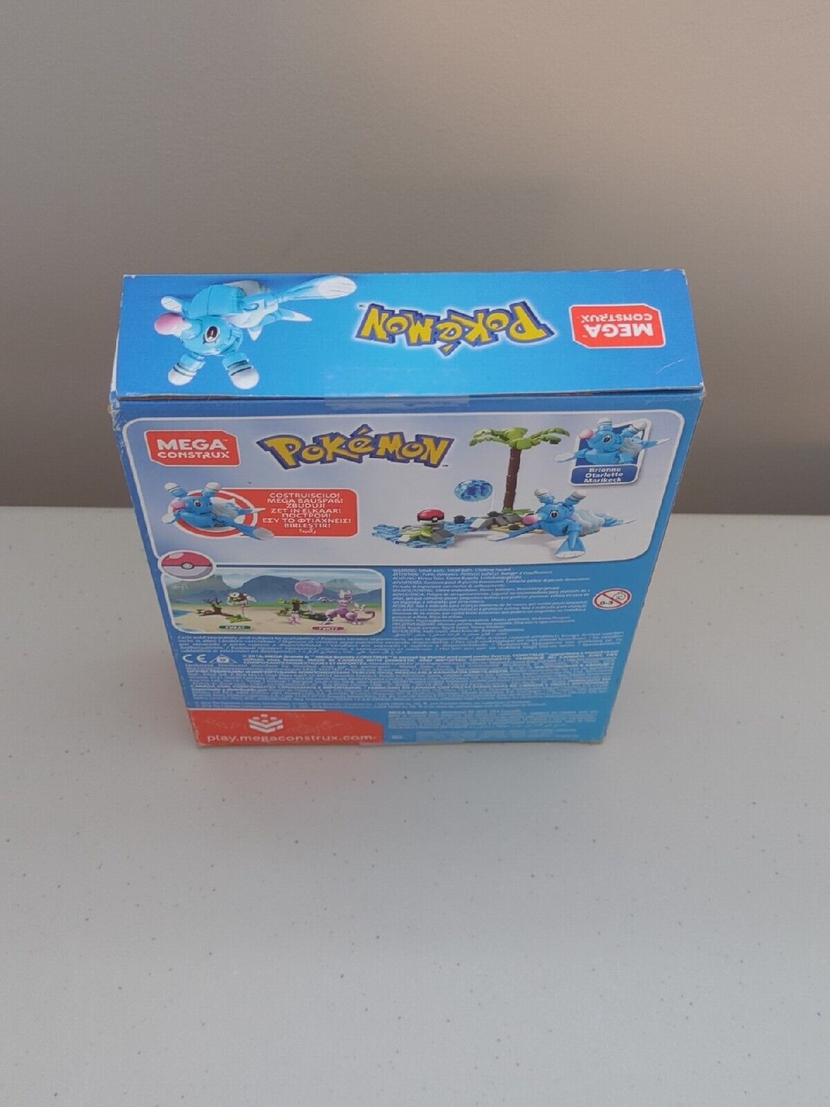 Mega Construx Pokemon Brionne 80pc Set FVK68 Used Complete Set