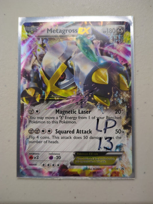 Metagross EX - XY034 - Promo XY Black Star Promos Set - Pokemon Card - LP