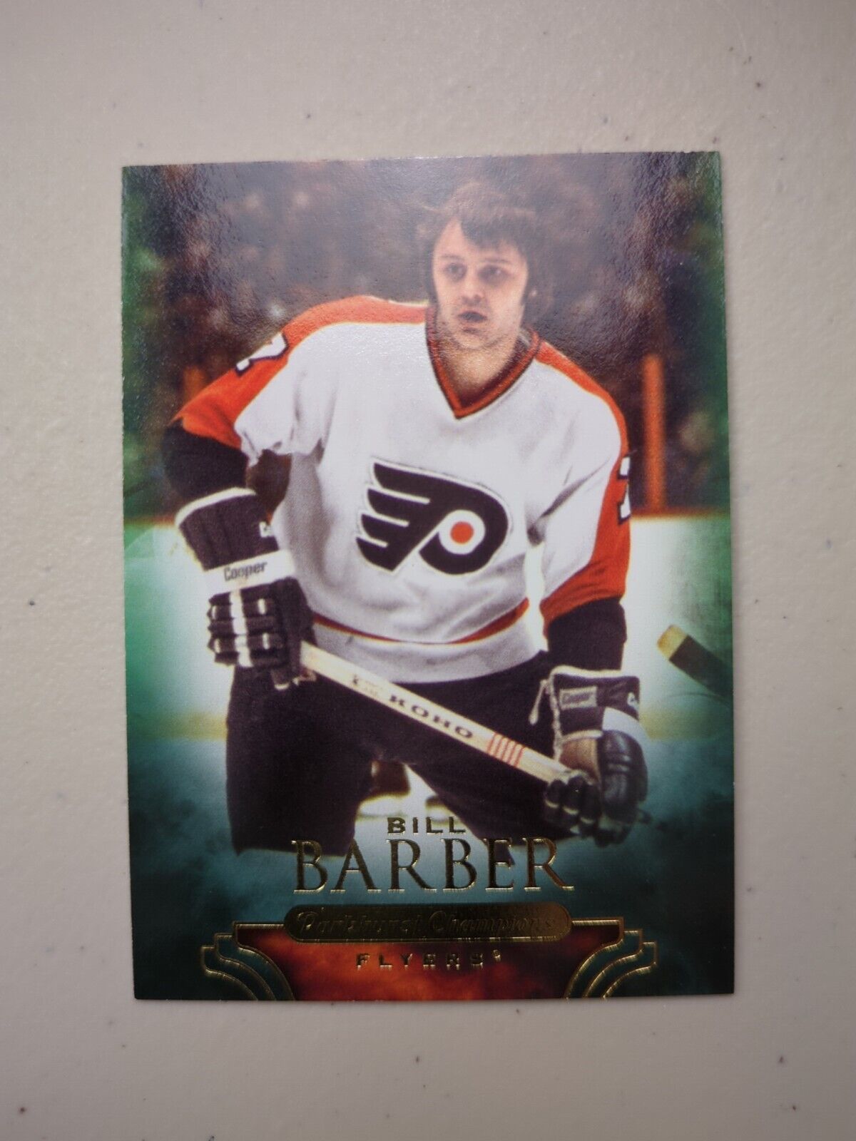 2011-12 Parkhurst Champions Bill Barber Card #61 Philadelphia Flyers