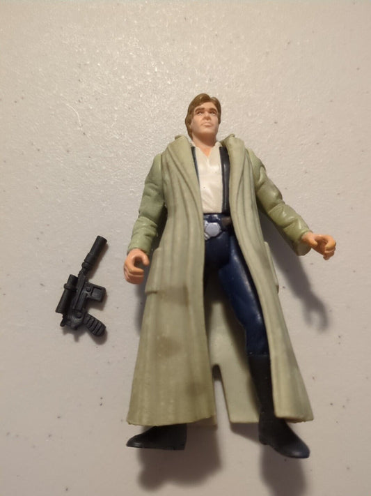 Star Wars The Power of the Force Han Solo in Endor Gear 1997 Action Figure