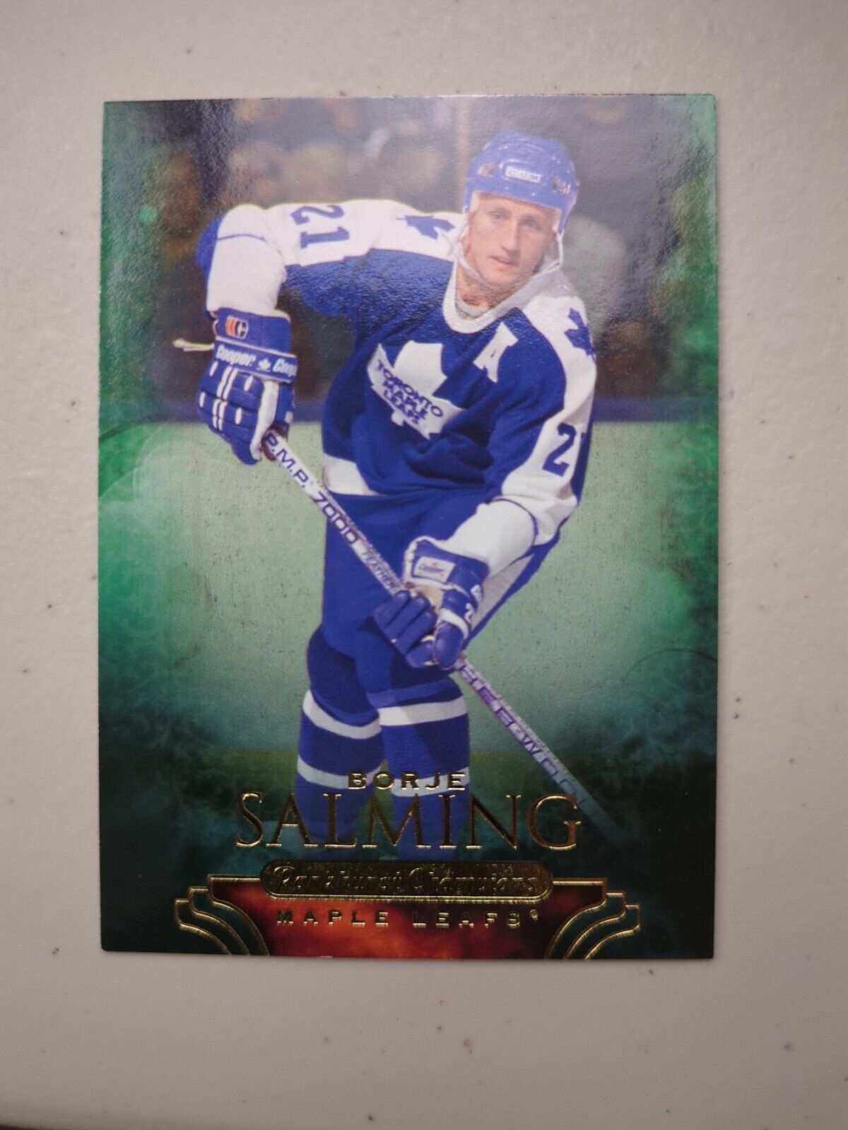 2011-12 Parkhurst Champions Borje Salming #36 Toronto Maple Leafs