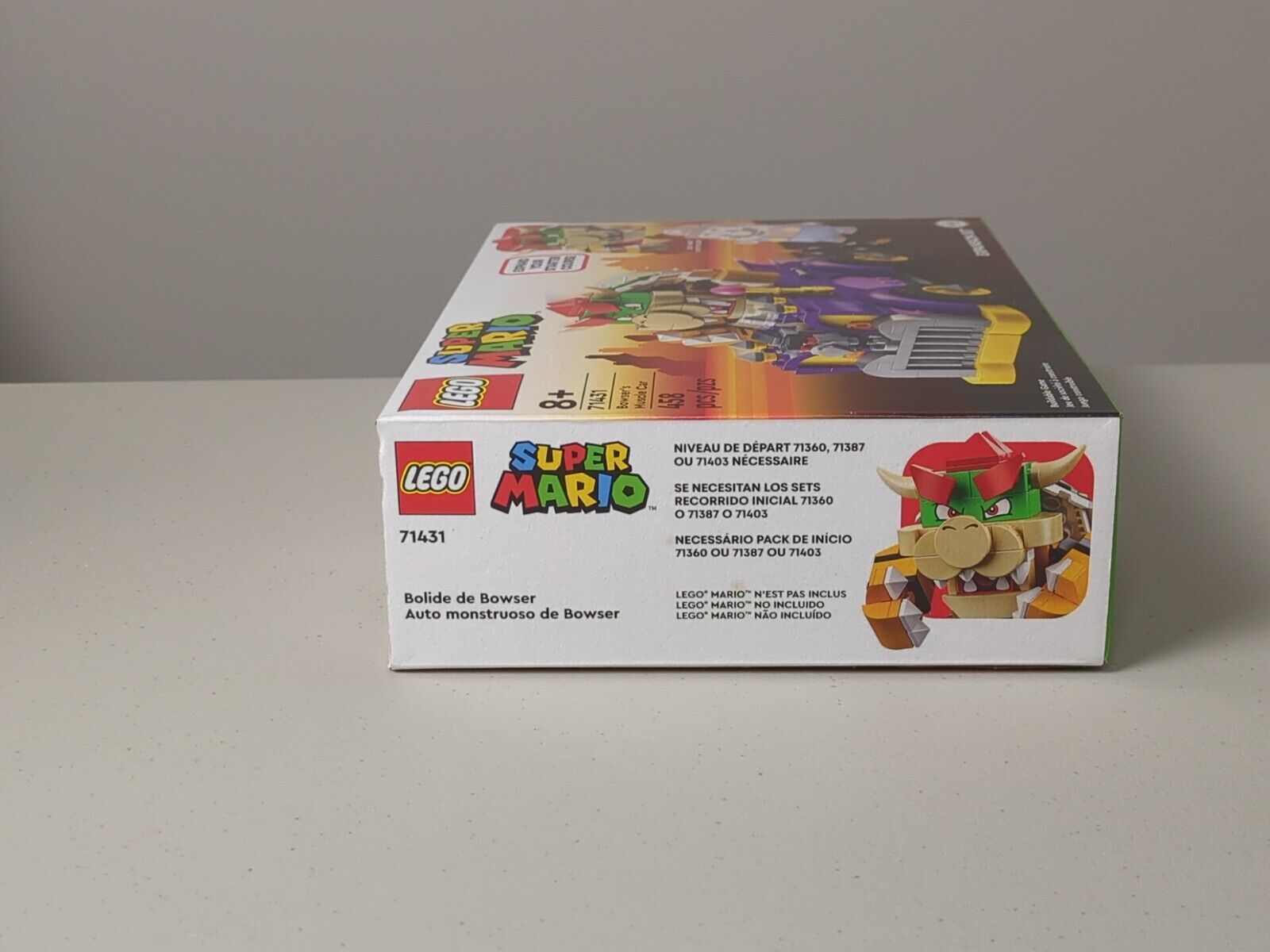 Lego Super Mario: Bowser's Muscle Car - Expansion Set 71431 Brand New Sealed