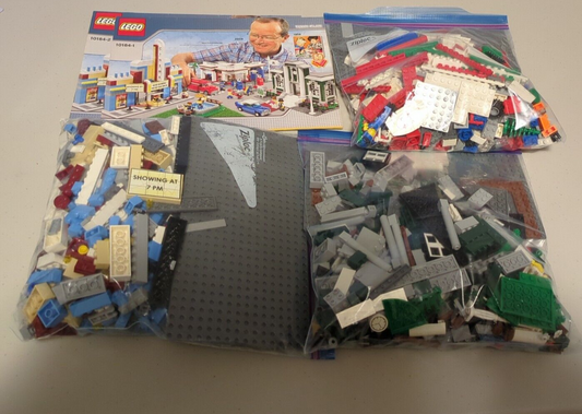 Lego Town: Town Plan: Town Plan 10184 Incomplete