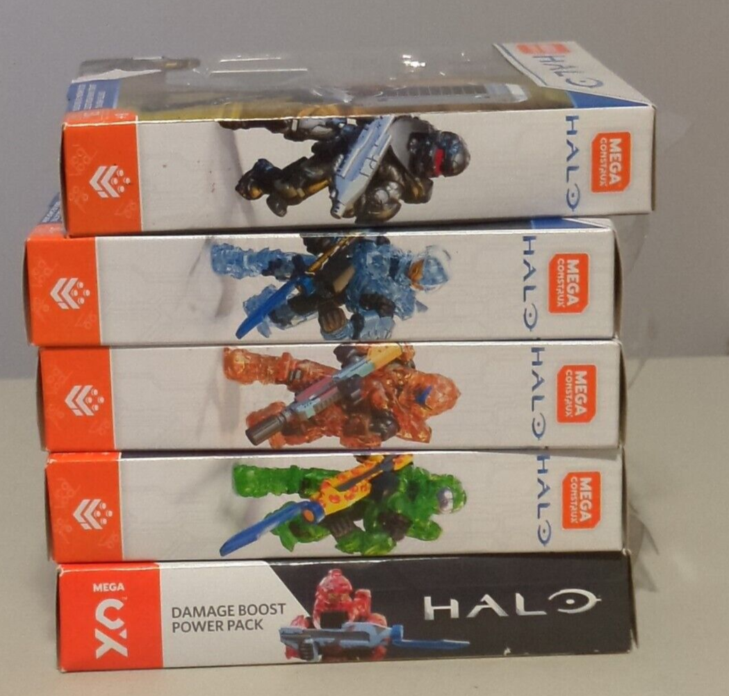 Mega Construx Halo Power Pack & Armor Pack FPJ24, FMM83, FVK10, FPJ25, GCM31