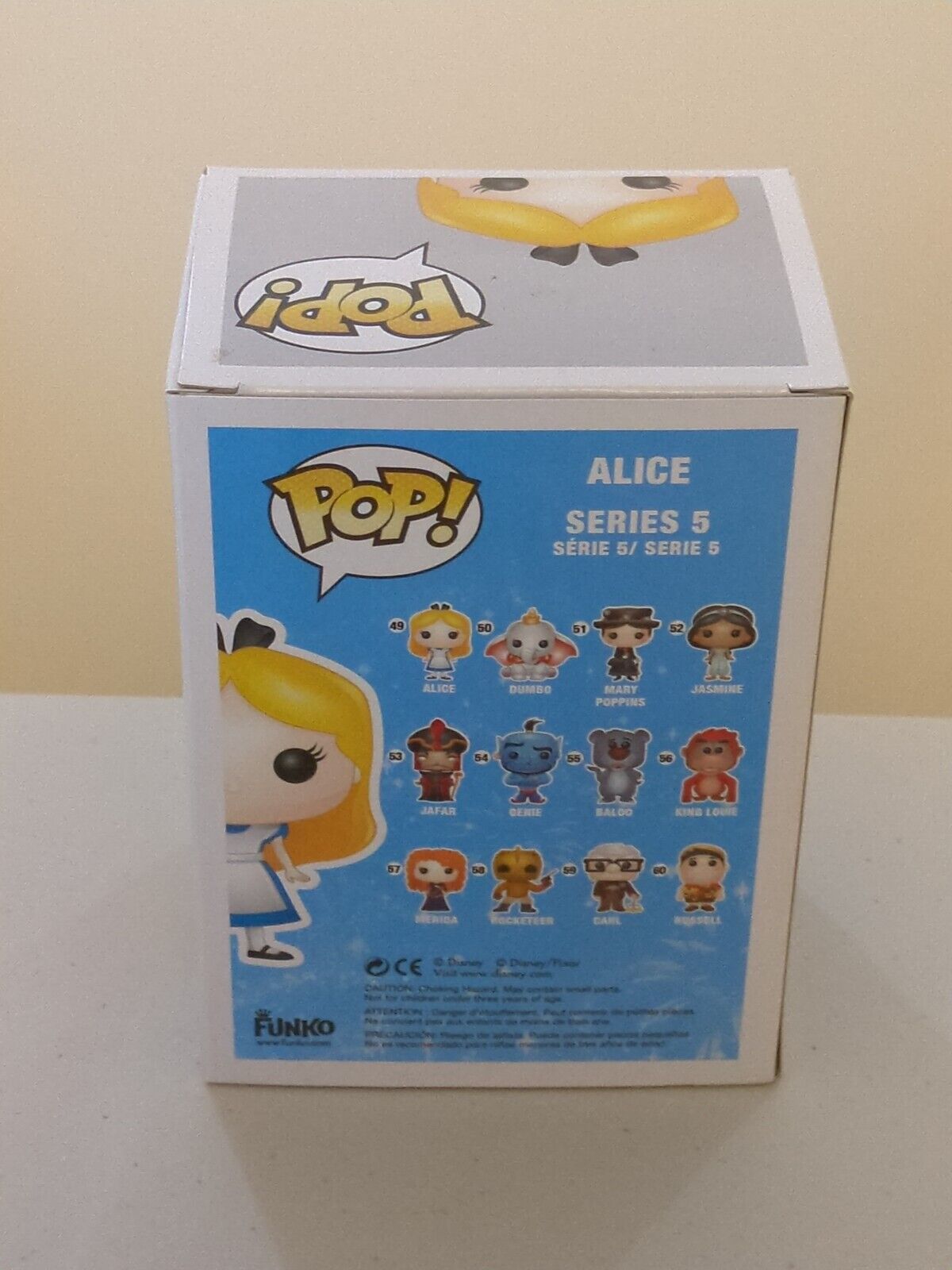 Funko Pop! Disney Alice in Wonderland Alice #49 Vinyl Figure