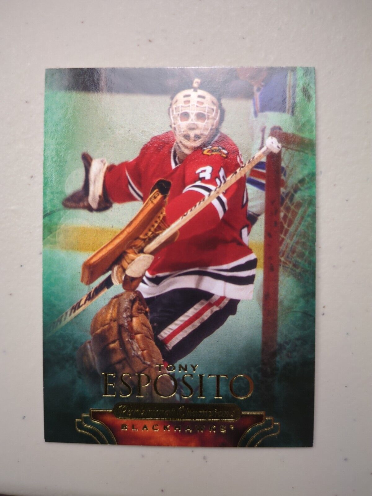 2011-12 Parkhurst Champions Tony Esposito #31 Chicago Blackhawks