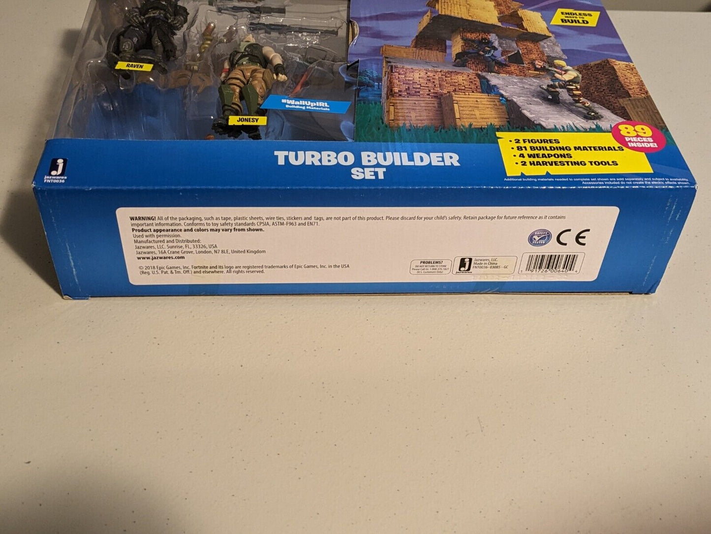 Fortnite Turbo Builder Set Epic Games Complete w/ Box