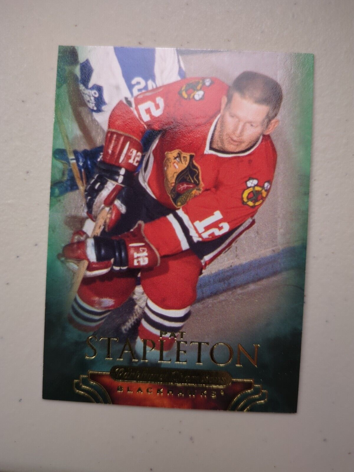 2011-12 Parkhurst Champions Pat Stapleton Card #94 Chicago Blackhawks