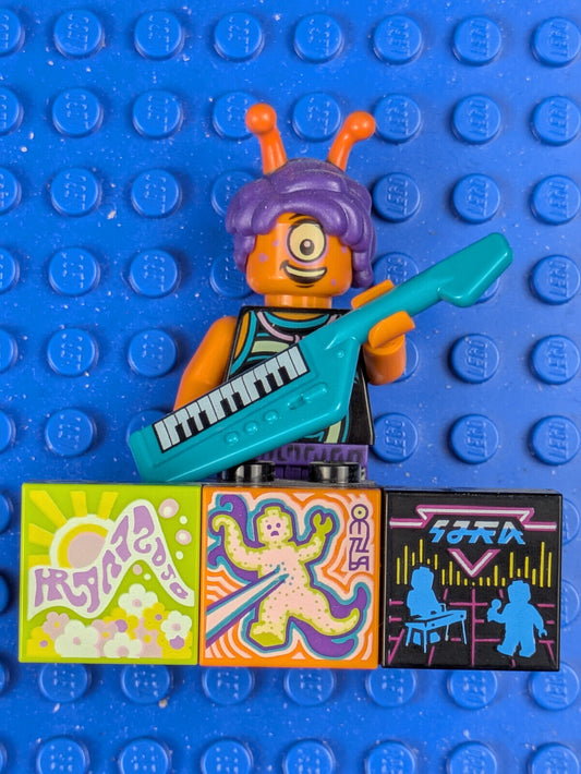 Lego Vidiyo: Bandmates Series 1: Alien Keytarist vidbm01-9 Sets 43101, 6332255