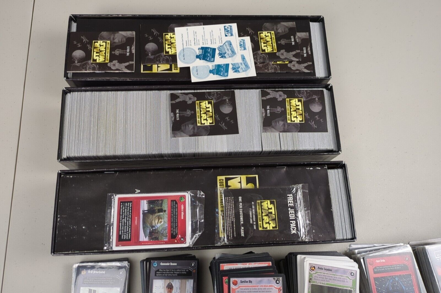 Star Wars Customizable Card Game (SWCCG) - Decipher Lot of 5,000 Cards