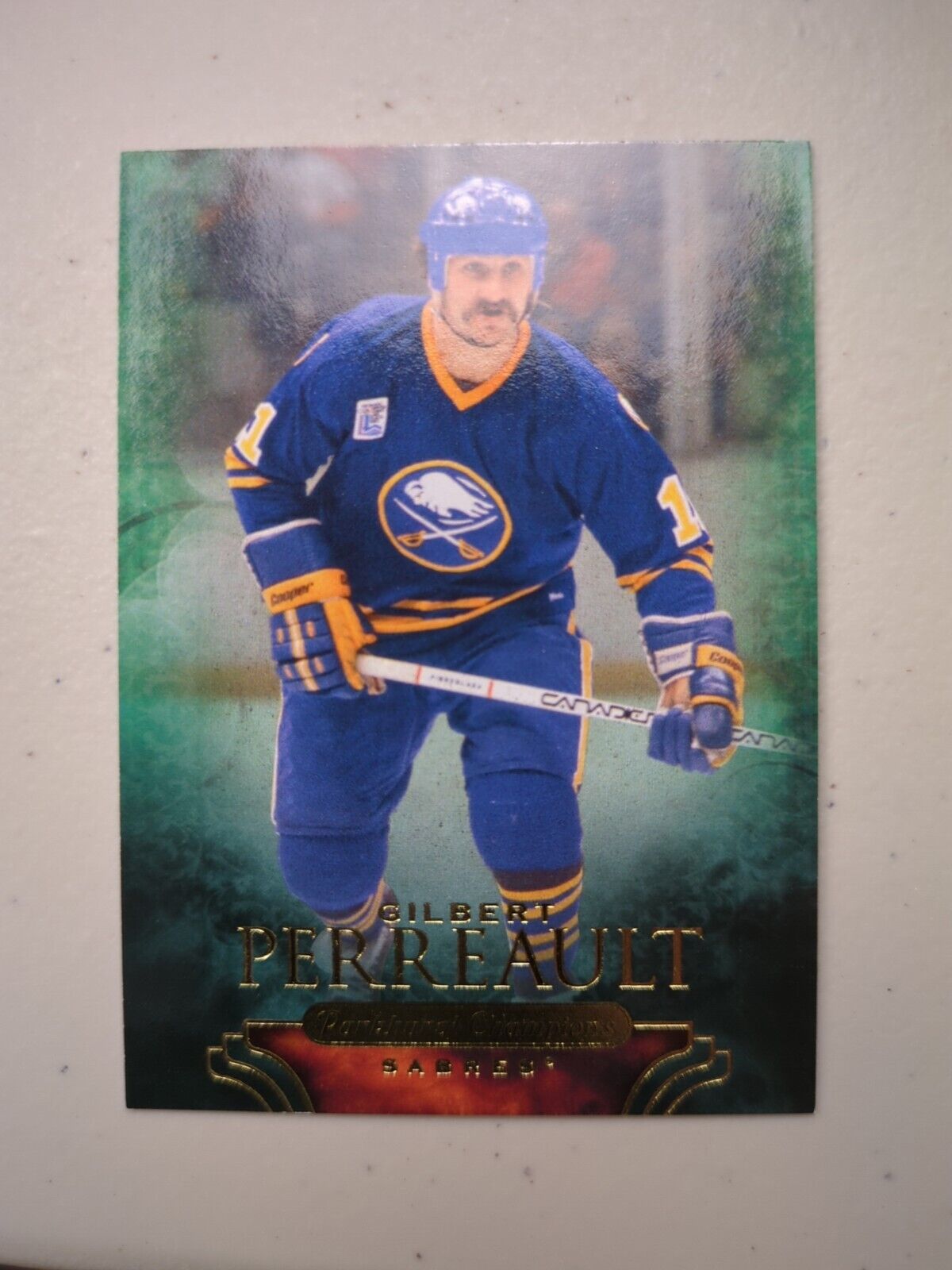 2011-12 Parkhurst Champions Gilbert Perreault #23 Buffalo Sabres