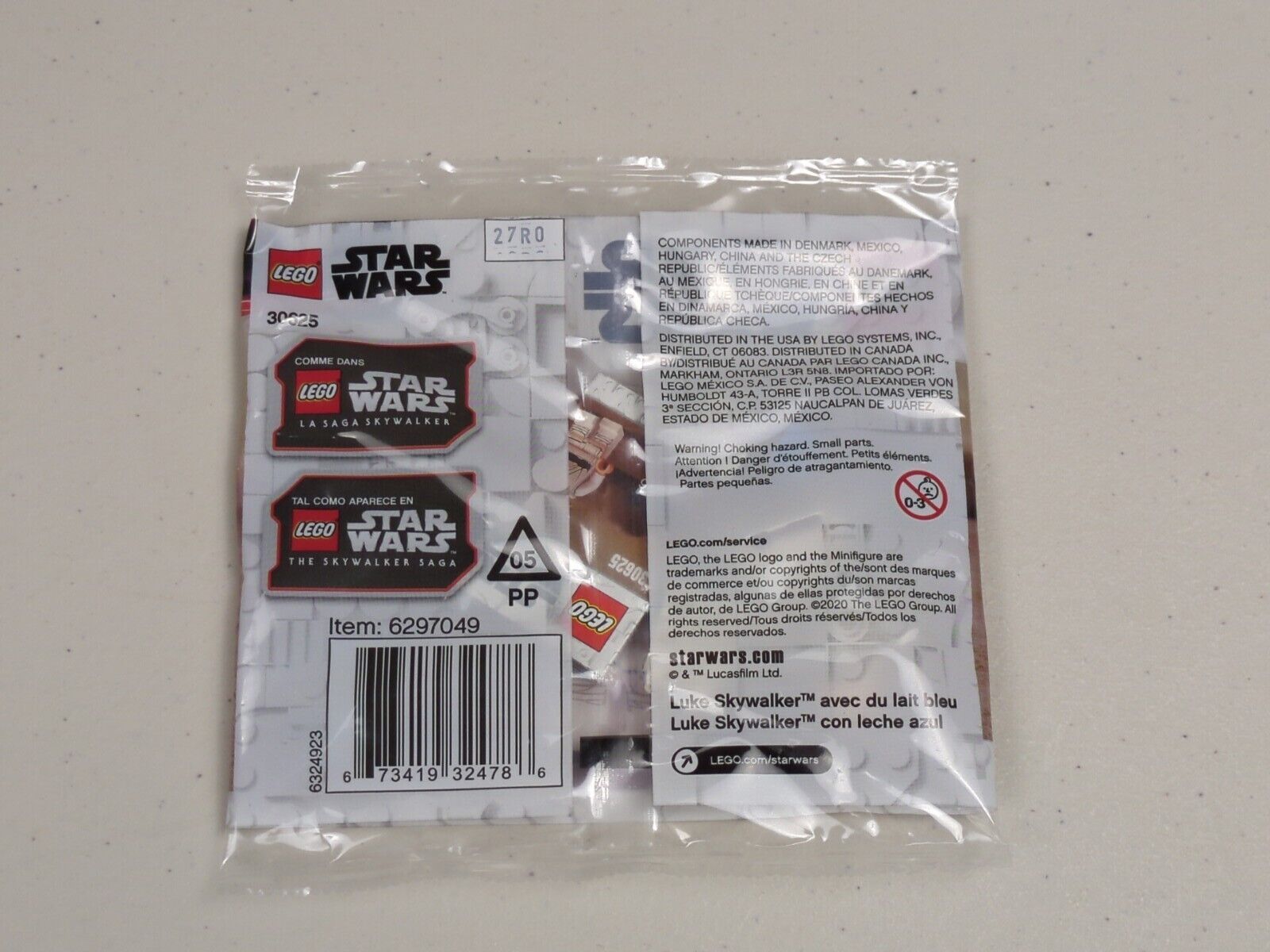 Lego Star Wars Luke Skywalker with Blue Milk polybag 30625