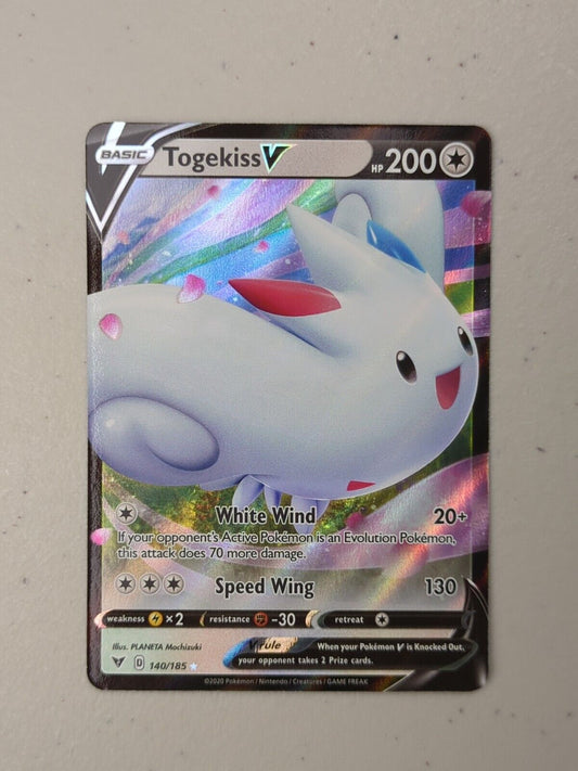 Togekiss V - 140/185 - Ultra Rare Vivid Voltage - Pokemon Card - NM